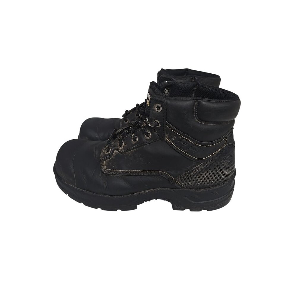 DAKOTA Men's 6'' 877 STEEL TOE STEEL PLATE Work Boots Black Size 9M - Picture 5 of 7